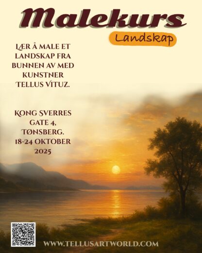 Landskapmaleri 18-24 oktober 2025. Tønsberg - Image 2